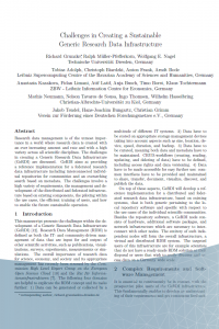 Download Publication: Challenges in Creating a Sustainable Generic Research Data Infrastructure